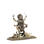 Brass Superfine Intricate Mahakali Idol | 6.5" Sacred Art | 800g Divine Masterpiece | Detailed Temple Beauty | Jaipurio